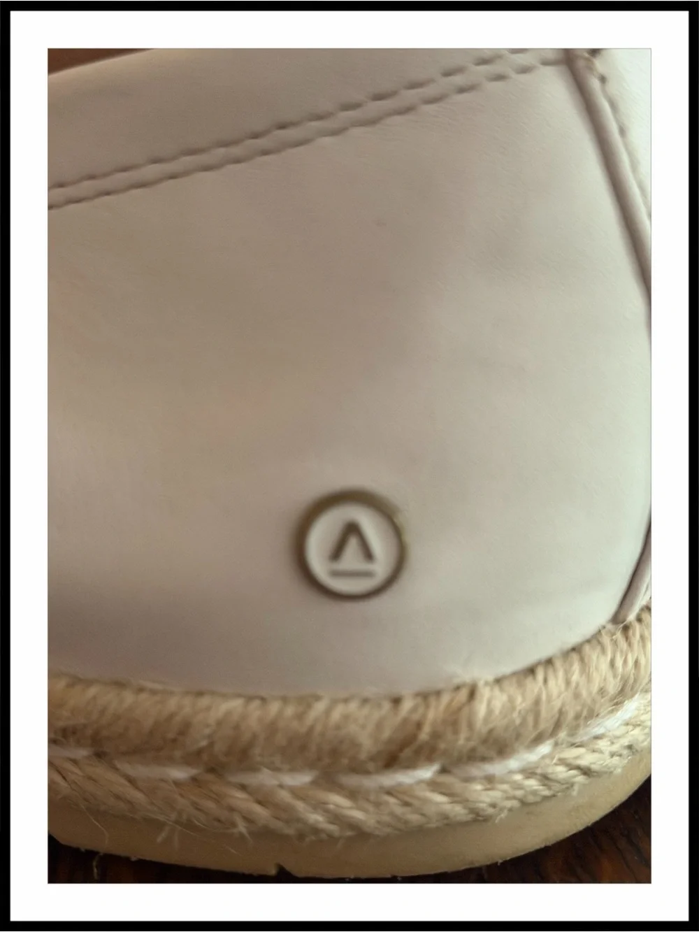 ABEO Blake 2330 Women’s 10 Neutral Espadrille’s White -Leather